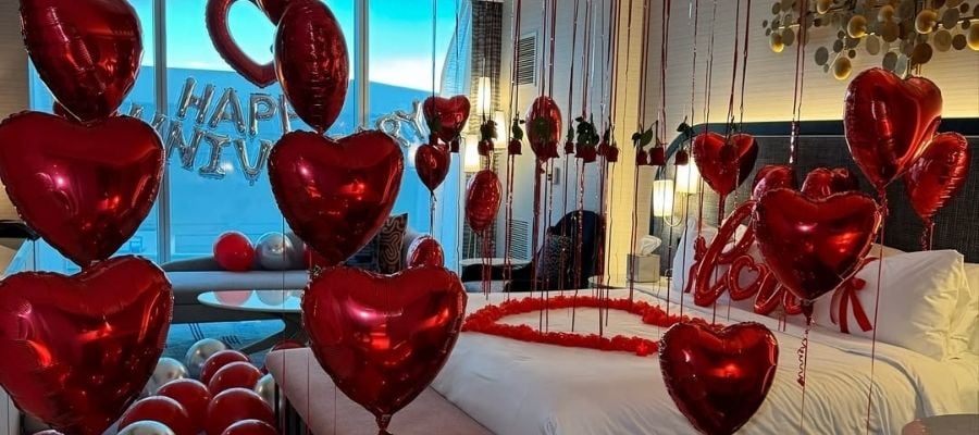 Lux Romantic Anniversary Décor Package by The Sign & Easel Company