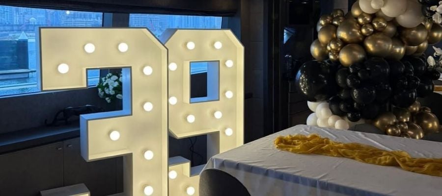 Standard Yacht Party Décor Package by The Sign & Easel Company