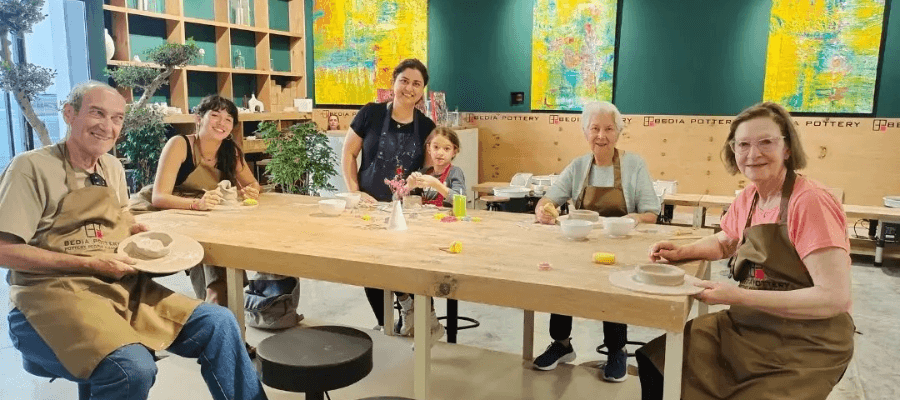 Bedia Pottery Dubai – Creative Party by Bedia Pottery